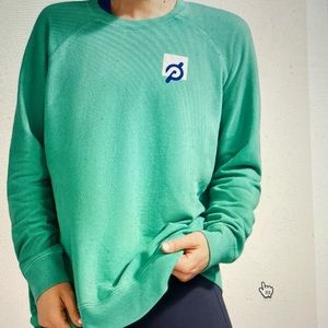 Seafoam Peloton Pullover - new with tags!